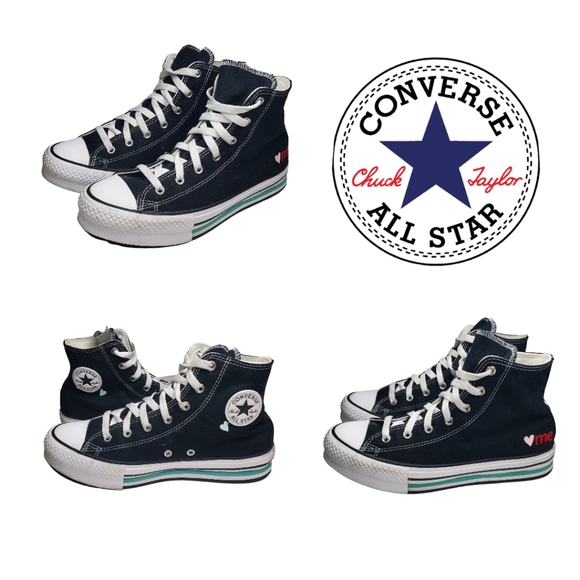 Converse Shoes - Converse All Star Love Me Shoes High Top